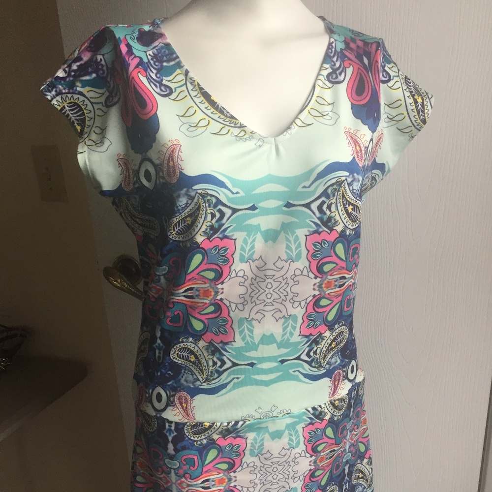 Summer Beach Dress with Stunning Pattern